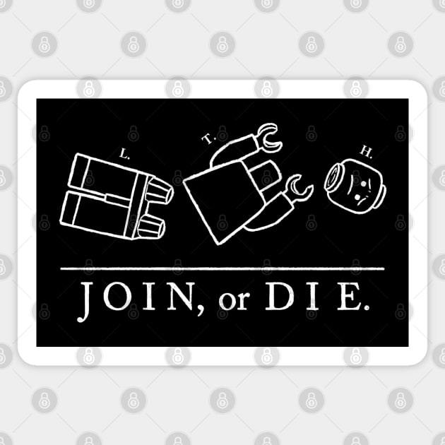 Join Bricks or Die Sticker by LiRoVi